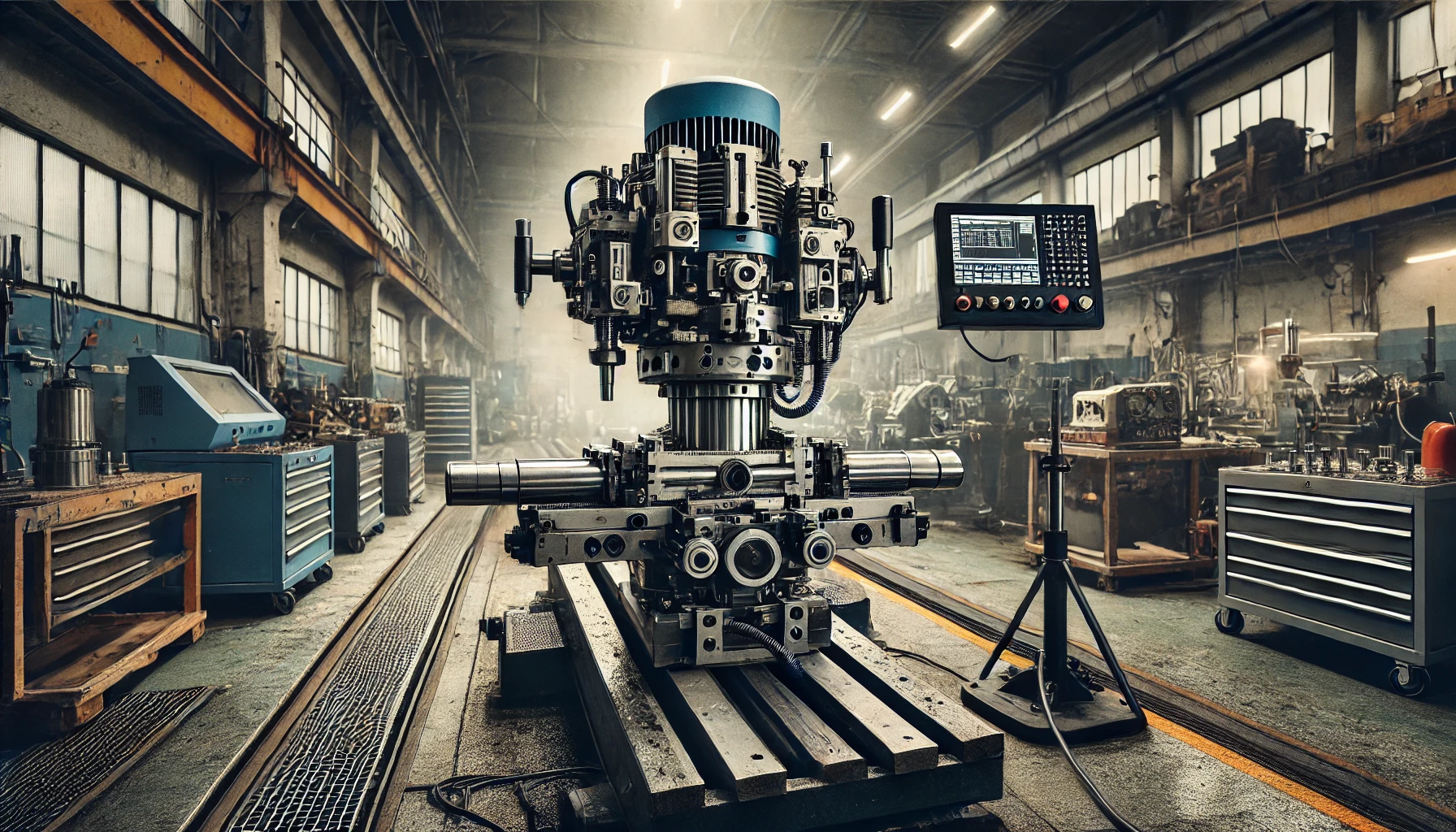 Precyzyjna obróbka otworów bez demontażu konstrukcji