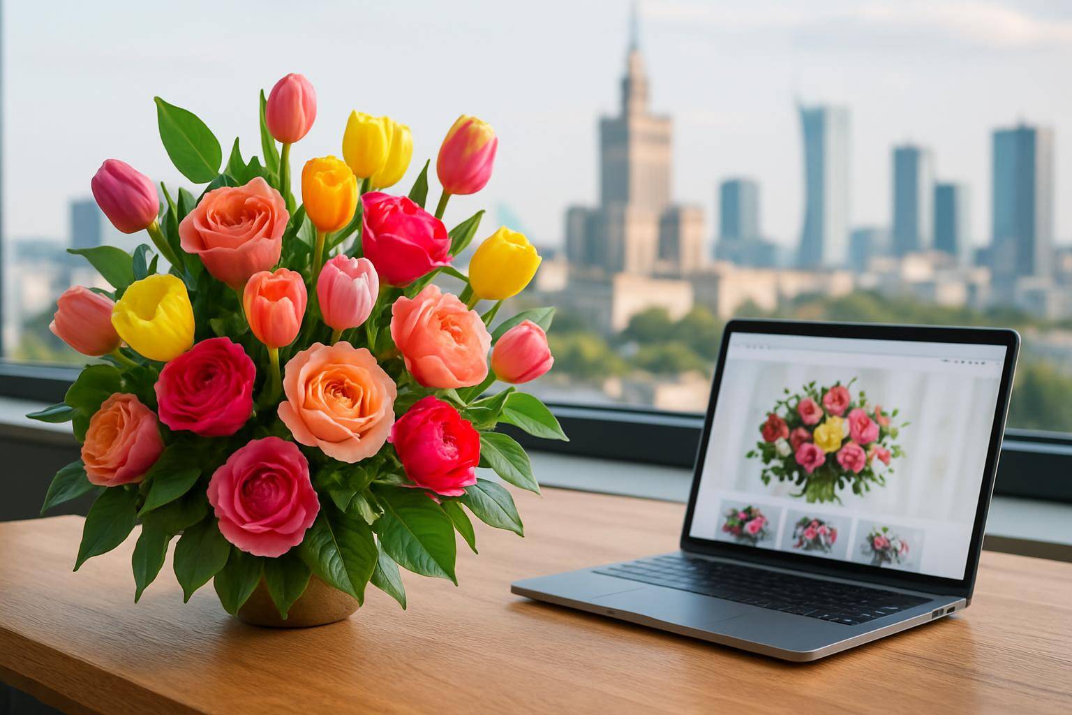 Kwiaciarnia online w Warszawie – jak wygodnie zamówić kwiaty z dostawą?